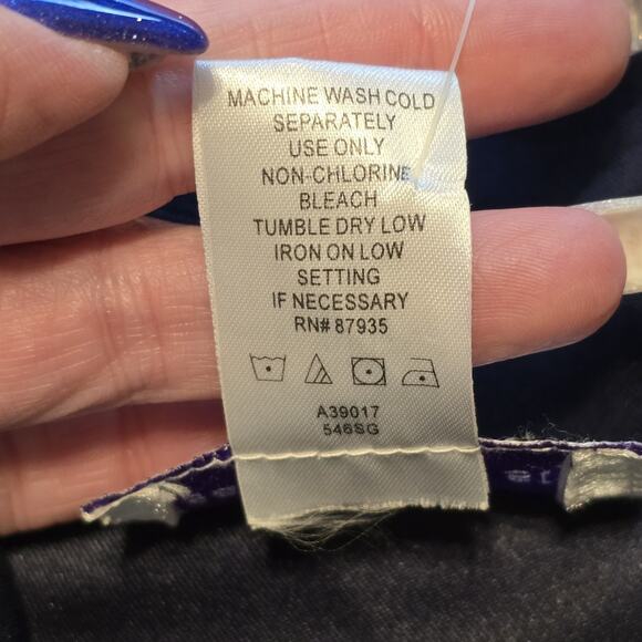 Susan Graver Embroidered Jacket Womens Small Blue Floral Boho Mature Capsule NWT - Picture 4 of 10